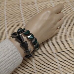 Vintage Taxco Bracelets Designed by Enrique Ledesma and Lopez